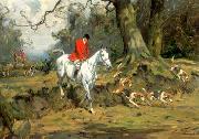 unknow artist Classical hunting fox, Equestrian and Beautiful Horses, 228. oil on canvas